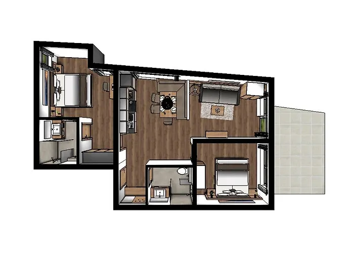 公寓 Alpengenuss *